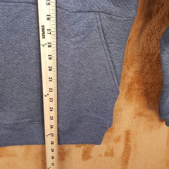 LUNYA Mens Sweatshirt Medium Gray Pullover Crew RESTORE DOUBLE FACED LAHGO - Picture 9 of 10